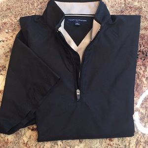 Tommy Hilfiger short sleeved golf wind shirt